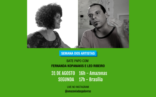 Leo Ribeiro é o convidado do Amazônia das Palavras nesta segunda, 31 de agosto