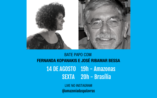 José Bessa é o convidado na conversa com o Amazônia das Palavras