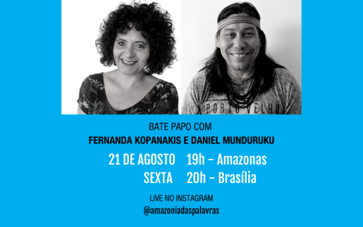 Daniel Munduruku é o convidado para a live do Amazônia das Palavras