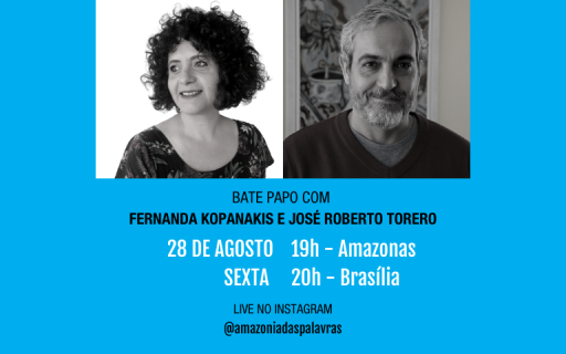 Amazônia das Palavras recebe o escritor José Roberto Torero