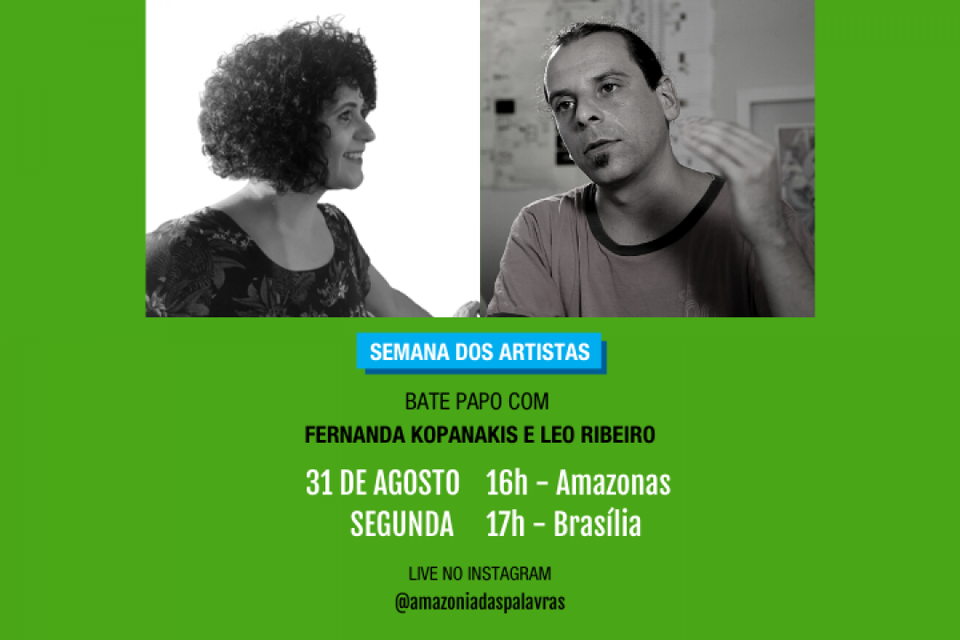 Leo Ribeiro é o convidado do Amazônia das Palavras nesta segunda, 31 de agosto